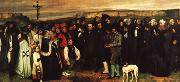 Gustave Courbet A Burial at Ornans France oil painting artist
